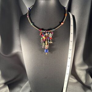 Chico's Multicolor Beaded Necklace
